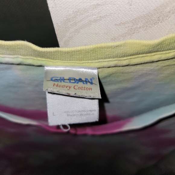 2 Tie Dye T-shirts unisex sz L - Picture 4 of 7